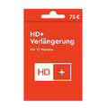 HD+ Verlängerung für 12 Monate & für alle HD Plus Karten, schneller Mail-Versand