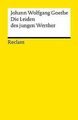 Die Leiden des jungen Werther. von Johann Wolfgang Goethe | Buch | Zustand gut