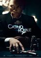 James Bond 007 CASINO ROYALE Daniel Craig Orig. Filmplakat A1/A0 GEROLLT 