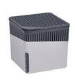 WENKO Raum Entfeuchter Cube 500 g Luft Box Auto Keller Bad Räume Granulat grau