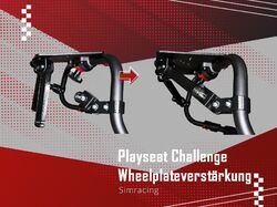 Playseat Challenge Wheelplate-Reinforcement Simracing Mod