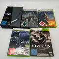 Xbox 360 Halo Sammlung 5 Spiele Halo Wars , 3 , 3 odst , 4 , Combat Evolved Anni