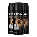 3x Axe Bodyspray Dark Temptation Deo ohne Aluminium 48 Stunden Schutz