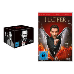 Dr. House - Die komplette Serie, Season 1-8 (46 Discs) & Lucifer: Staffel 5 [4 D
