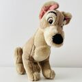 Vintage Disney Trudi Lady and the Tramp Hund Welpe weiches Plüschtier Teddyspielzeug 1990er Jahre 15""