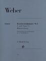 Klarinettenkonzert  Nr. 1 f-moll op. 73 Carl Maria von Weber