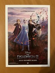 Die Eiskönigin 2 - Filmkarte Filmplakatkarte Cinema - Chris Buck Disney