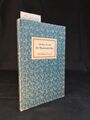 Der Wandsbecker Bote. Herausgegeben von Hermann Hesse.  Insel-Bücherei Nr.  186/