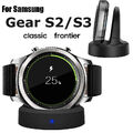 Für Samsung Gear s2 s3 Smart Watch Qi Ladestation Ladegerät Dockingstation DHL