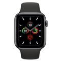 APPLE Watch Series 5 GPS + Cellular 44mm Space Grey AluminiumCase Black SportBan