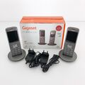 Gigaset CL660HX Duo Schnurloses Telefon Universal Mobilteile Anthrazit 2er Set