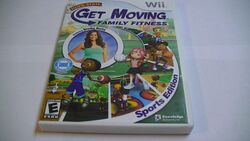 Jump Start Get Moving Family fitness sports edition Game For Nintendo Wii *NTSC*