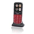 Olympia Mobiltelefon Joy II rot Großtastenhandy Seniorenhandy große Tasten BT