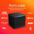 Amazon Fire TV Cube Freisprecheinrichtung Streaming Media Player Alexa Wi-Fi 6E 4K Ultra HD