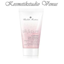Charlotte Meentzen SILK & PURE klärende pink-to-black Peelingmaske 50 ml