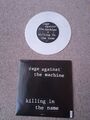 Rage against the Machine Killing im Namen 7"" weiß marmorierte Vinylschallplatte 