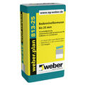 42x weber.plan 813-25 25kg Bodennivelliermasse  Ausgleichsmasse Spachtelmasse