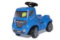 Ferbedo Truck Bio blau Babyrutscher Bio-Kunststoff Anhängeräse Lenkrad mit Hupe