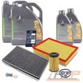 INSPEKTIONSPAKET SET A + 5W-30 MOTORÖL FÜR MERCEDES SPRINTER 210 CDI BIS 516 CDI