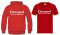 T-Shirt / Kapuzensweat You´ll never walk alone Hoodie, Trikot für Liverpool Fans