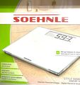 Soehnle Style Sense Comfort 100 Digitale Personenwaage - Weiß (63853)