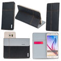 Handy Hülle Tasche für LG Book Case Cover Schutz Etui Flipcase Wallet Klapp