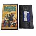 Walt Disney Mulan 2 VHS Kassette Hologramm Gebraucht Retro Vintage