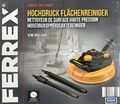 FERREX Flächenreiniger für Hochdruckreiniger Terrassenreiniger mit Adapter