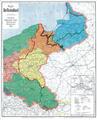 Historische Karte: DEUTSCHES REICH - Provinzen Ostpreußen, Westpreußen, Pos ...
