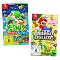 Yoshis Crafted World + New Super Mario Bros. U Deluxe Nintendo Switch NEU&OVP