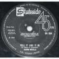 Aaron Neville - Tell It Like It Is / Why Worry (Vinyl 7" - 1967 - UK - Original)