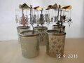 Glas Karussell, Windlicht, Glaskarussell, Teelichthalter, Weihnachten (84000)