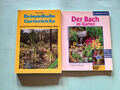 Beispielhafte Gartenteiche+Der Bach im Garten 2 Bücher über Planung u.Gestaltung