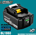 18V 8000mAH Akku Für Makita BL1850 BL1830 LXT BL1860B mit Led Ersatz Batterie