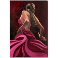 NOVAARTE Acryl Bild Gemälde Abstrakte Malerei Kunst Modern Frauen Tango ORIGINAL