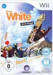 Wii - Shaun White Snowboarding: World Stage DE mit OVP sehr guter Zustand