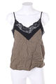 ONLY Top Two Tone Lace Insert D 36 olive grey