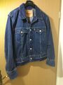 Levi’s Jeansjacke  Gr.L 💎 Blue Denim Jacke 💎Breiter Bund Destroyed Jeans w.NEU