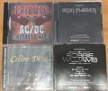 4 CDs Tribute to AC DC Iron Maiden Celine Dion Robbie Williams CDs gut-fair