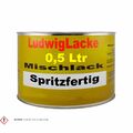 500ml Autolack spritzfertig für VW in Windsorblau J8J8 Perlmetallic Ludwiglacke