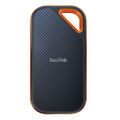 SANDISK Extreme PRO® Portable Festplatte, 4 TB SSD, 2,5 Zoll, extern, Grau/Orang