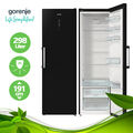 Gorenje Kühlschrank freistehend Stand Vollraumkühlschrank LED Schwarz 398 Liter 