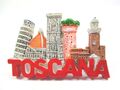 Toscana Pisa Florenz Italien Magnet Poly Souvenir Schiefer Turm Souvenir (A25)