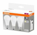 3er-Pack OSRAM Base E27 LED Lampe 13W 1521Lm Warmweiss 2700K wie 100W