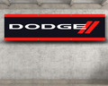 Dodge USA Racing Banner große 240 cm Fahne Flagge Charger Challenger SRT