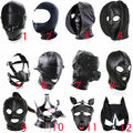 PU-Leder-Kopfmaske-Restraint-BDSM-Haube-Kopfbedeckung-Rollenspiel-Gimp-Masken-SM