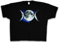 4XL & 5XL TRIPLE GODDESS T-SHIRT Neopaganism Paganism Crowley Shirt XXXXL XXXXXL