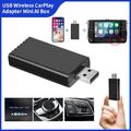 For ISO Apple iPhone Wireless CarPlay Adapter Bluetooth USB Dongle Box Autoradio