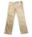 Cherokee Herren Chinos Hose 38L beige Baumwolle schmale Passform Chino W38 L34 Zoll