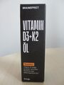 BRAINEFFECT Vitamin D3 K2 Tropfen 20ml Hochdosierte Tropfen in MCT-Öl Neu